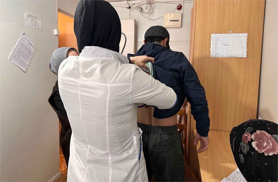 В Рутульском районе продолжают заботиться о здоровье пожилых граждан